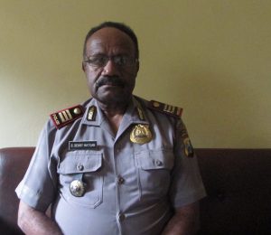 AKP B. Beny Matuan yang saat ini bertugas sebagai Wakil Kepolisian Sektor Gubeng, Surabaya
